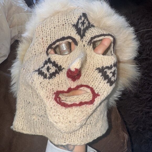 Piñata party, inc. Peruvian Wool And Fur ski mask, 1960’s - Picture 10 of 16